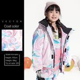 Children's Windproof Waterproof Skiing Snowboard Jackets&Pants